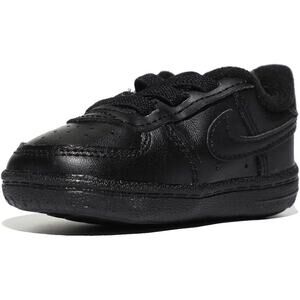NEW Nike Air Force 1 Crib Shoes Baby Booties Black Size 2C CK2201‑001 Infant